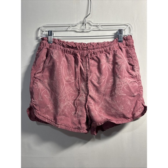American Eagle Outfitters Pants - Women's S American Eagle Pull On Elastic Waist Drawstring Short Pink Floral